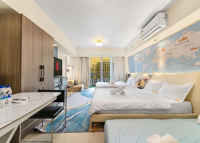 Spacious Family & Group With View Near Airport, Of Dreams, Solaire, Okada, Mall Of Asia, And Ayala Malls Hotel Manila